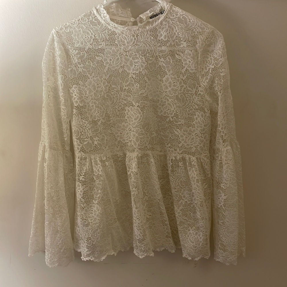 Lace long sleeve